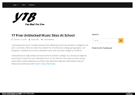 Looking for unblocked websites for music online? Ppt Music Websites Powerpoint Presentation Free Download Id 8052127