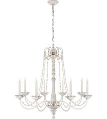 Visual Comfort Chc1548bw Sg E F Chapman Flanders 8 Light 36 Inch Belgian White Chandelier Ceiling Light