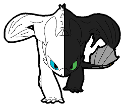#toothless and light furyonce thought of as the unholy offspring of lightning and death itself, toothless (20 in dragon years) has proven to be much more o. Pixilart Nightfury Lightfury By Lorileiflower