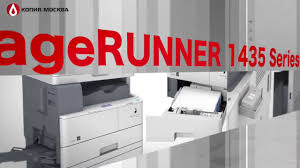 Scan to and print from a usb using the ir 1435 if. Canon Imagerunner 1435 Series Youtube