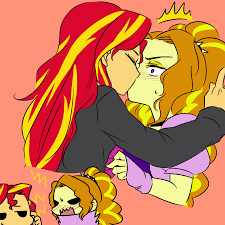 Fluttershy, twilight sparkle, trixie, and more. Kiss U My Little Pony Equestria Girls Know Your Meme