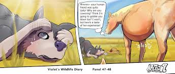 Violets Wildlife Diary: Panel 47