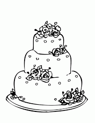 Here are some free printable birthday cake coloring pages, print them and enjoy the coloring time. Printable Birthday Cake Coloring Home