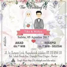 Seperti banner ucapan selamat datang, terima kasih, informasi & lainnya. Wedding Card