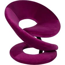 Maybe you would like to learn more about one of these? Fuschia Velvet Spiral Lounge Chairs After Louis Durot A Pair Chairish