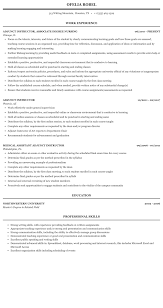 Used variety of teaching techniques to encourage student critical thinking and discussion in business courses. Adjunct Instructor Resume Sample Mintresume