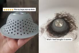 When anything more than water and soapy bubbles washes down your tub drain, it can lead to clogging, but the main culprit of clogged bathtub drains is hair. 23 Products For Anyone Who S Seriously Done With How Gross Their Bathroom Is