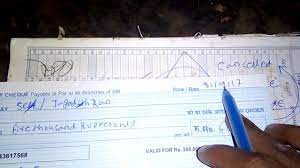 All checks contain a place to write the date in the top right corner, and it. How To Sbi Cheque Fill Up Youtube