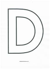 Letter D Coloring Page Printable Alphabet Letters Letter Recognition Activities Lettering Alphabet