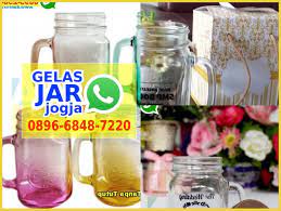 Piring 9 sango a002 (harga per lusin) kondisi: Pin Di Grosir Gelas Drinking Mason Jar