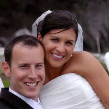 Sarah Caswell and Brian Poire