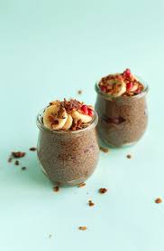 Simple 6 Ingredient Chocolate Chia Seed Pudding Creamy Rich And Naturally Sweetened Vegan Gl Chocolate Chia Seed Pudding Recipes Chia Seed Recipes Pudding