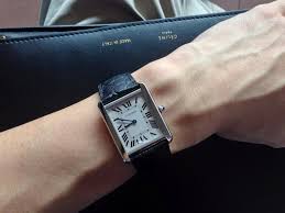 Wristwatches What Do You Wear Cartier Tank Solo Cartier Tank Timeless Watches