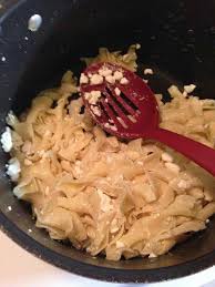 Haluski Polish Dish Egg Noodles Butter Cottage Cheese Salt And Pepper Stuffed Peppers Recipes Haluski