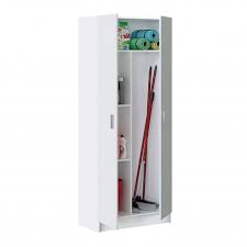 Elle trouve bien souvent sa place dans des espaces contraints : Armorio2 Armoire De Rangement 2 Portes Range Balais