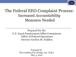 Federal Eeo Complaint Process Increased Accountability