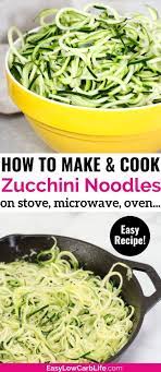 Ultimate Guide How To Cook Zucchini Noodles With Easy Skillet Recipe Recipe How To Cook Zucchini Spaghetti Recipes Easy Cook Zucchini Noodles