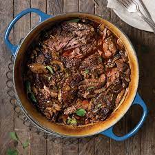 Beef Roast With Mushrooms And Red Wine Southern Cast Iron Roast Beef Beef Shoulder Roast Beef