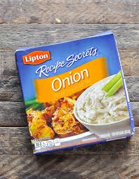 In saucepan, mix 1 pouch lipton onion soup mix with 2tbsp flour. Pork Chops And Rice With Creamy Mushroom Sauce The Seasoned Mom
