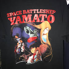 Men funny graphic t shirts vintage crew neck short sleeve shirts summer casual smiley printed tees shirt tops. Vintage Space Battleship Yamato Anime T Shirt Size Depop