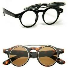 Lunettes de soleil fashion pour homme ! Lunettes Soleil Kiss Steampunk Flip Up Vintage Fashion Double Verre Homme Femme Ebay