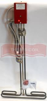 sanitizing sink/tank immersion heater