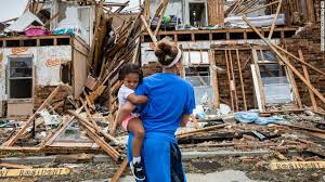 Image result for picture of hurricane harvey survivors crying