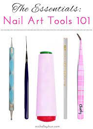 The Essentials Nail Art Tools 101 Michelle Phan Nail Art Supplies Nail Essentials Nail Art Tools