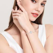 CHENGHONG Bracciale con angelo custode in argento sterling 925, con pietra  di luna, gioiello con angelo custode, regalo per donne e ragazze... :  Amazon.it: Moda