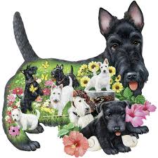 Free shipping on all orders over $40. Dog Shaped Jigsaw Puzzles Jigsaw Puzzles For Adults Scottie Dog Dog Puzzles Diy Dog Stuff