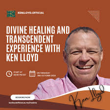 ✨ Divine Healing and Transcendent Experience with Ken Lloyd ✨ 1 hour @  $75.00 🗓 October 3rd, 2024, 8:00 PM EST Please arrive 5 minutes early!  Join Ken Lloyd for a transformative