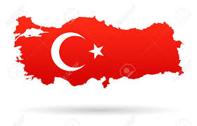 Turquia bandera turkey flag greece dispute simbolo viajes turecko greckiego sporu horyzoncie peakpx paises freejpg ar freesider. Turquia Mapa De La Bandera Rojo Con La Luna Y La Estrella Ilustraciones Vectoriales Clip Art Vectorizado Libre De Derechos Image 55771616