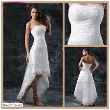 Best Beach Wedding Dress Hi Lo High Quality White Hi Lo Wedding Dress Buy White Hi Lo Wedding Short Wedding Dress Beach Wedding Dresses Wedding Dresses Lace