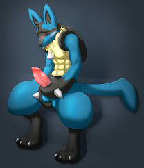 AGNPH - Gallery - 115220 - anthro balls lucario male penis solo x03