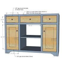 Here's another plan by shara. Simple Gray Bathroom Vanity Ana White