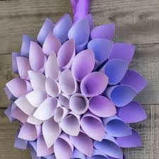 Paper is such a common material in our daily life that we do not pay any attention to it. Wilton Cake Circles Paper Flowers Craft Paper Flowers Diy Paper Flower Tutorial
