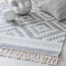 Um eine öffentliche frage zu stellen. Tapis En Coton Gris Motifs Jacquard 90x150cm Navajo Baumwollteppiche Teppich Ikea Teppich