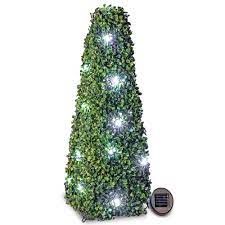 Contact us to get the topiary trees catalogs and prices. 60cm Solar Led Artificial Topiary Tree By Primrose The Buxus Obelisk 36 99