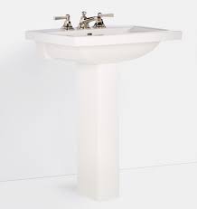 modern square pedestal sink rejuvenation