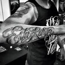 90 Script Tattoos For Men Cursive Ink Design Ideas Tattoos For Guys Tattoo Lettering Tattoo Script