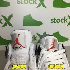 Please if the community could come together and legit check these for me. Air Jordan Iv 4 Cement Real Vs Fake Legit Check Sole Collector