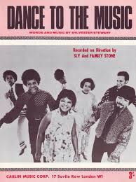 Sly And The Family Stone Sheet Music Dance To The Music The Family Stone Disco Funk Sly