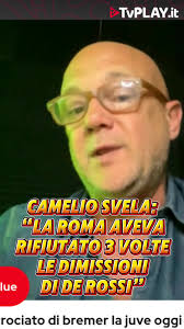 Camelio svela un retroscena su De Rossi: “Aveva dato 3 volte le dimissioni!”