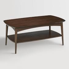 Boasting Wooden Construction With A Rich Walnut Finish Our Coffee Table Features A Sleek Profile And Coffee Table Mid Century Coffee Table Unique Coffee Table