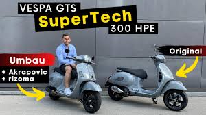 Dealers over the next few months. Vespa Gts Supertech 300 Hpe 2020 Umbau Akrapovic Rizoma Vs Original Youtube