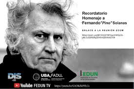 Acto homenaje a Fernando “Pino” Solanas