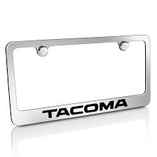 2020 popular 1 trends in automobiles & motorcycles with toyota tacoma plate and 1. Toyota Tacoma Chrome Metal License Plate Frame Walmart Com Walmart Com