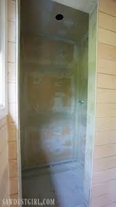 Check spelling or type a new query. Waterproof Shower Wall Board Installation Sawdust Girl
