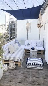 Balkon Terrasse Mit Paletten Diy In Ethno Boho Style Home Decor Furniture Outdoor Furniture