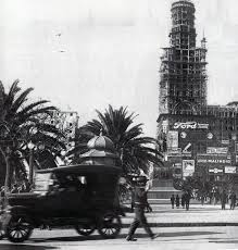 Palacio Salvo En Construccion Montevideo Uruguay Old Pictures